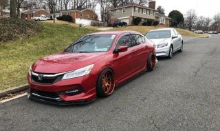 9代雅阁前面牌照有个架子吗 9代雅阁图片